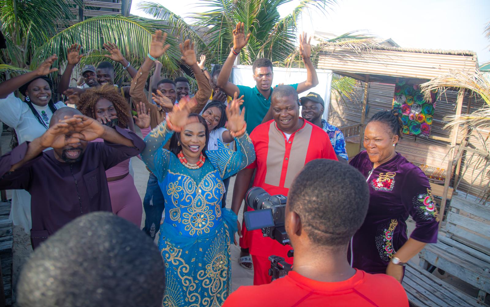 Queen Nzeh gospel music ministry moment 33