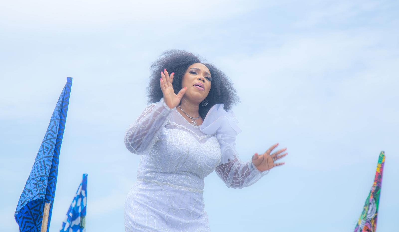 Queen Nzeh gospel music ministry moment 43